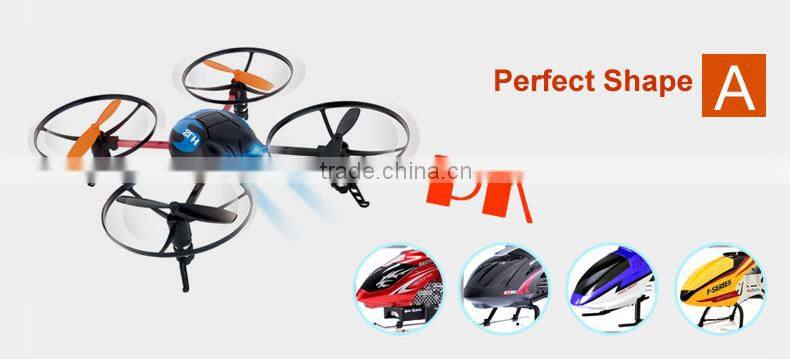 China Manufacture 4 Channels with gyroscope RC UFO , 2.4G Quadrocopter