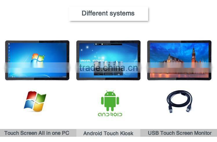 42" Wholesale Free standing LCD all in one pc touchscreen