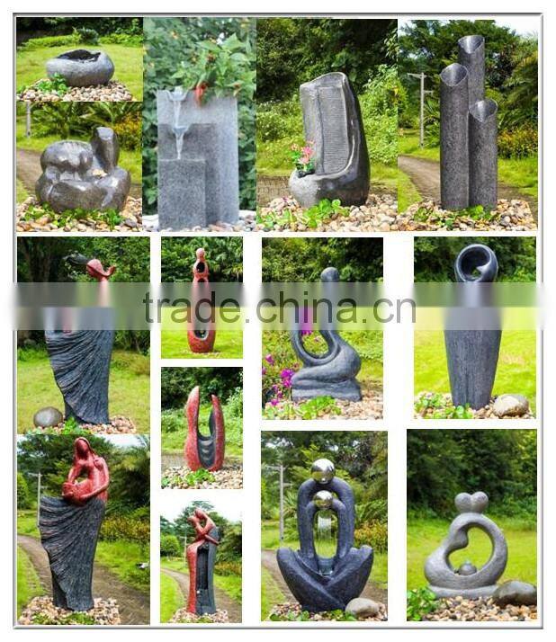2016 hot sales garden antique pot water fountain