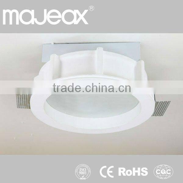 white big architecture hotel plaster cfl recessed downlight