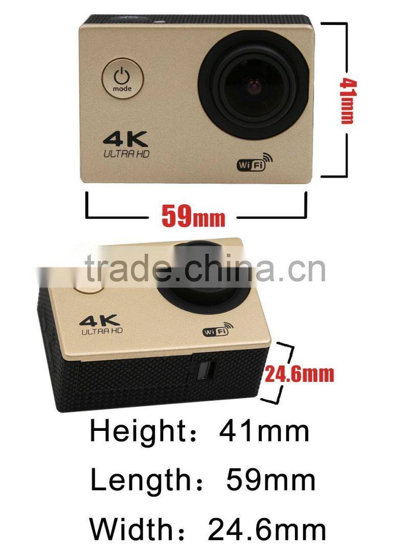 Brand New Wifi 4K Sports Camera 1920x1080P Full HD Wifi Sports Camera