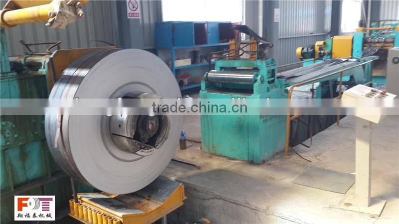 steel strip cutting and slitting machine