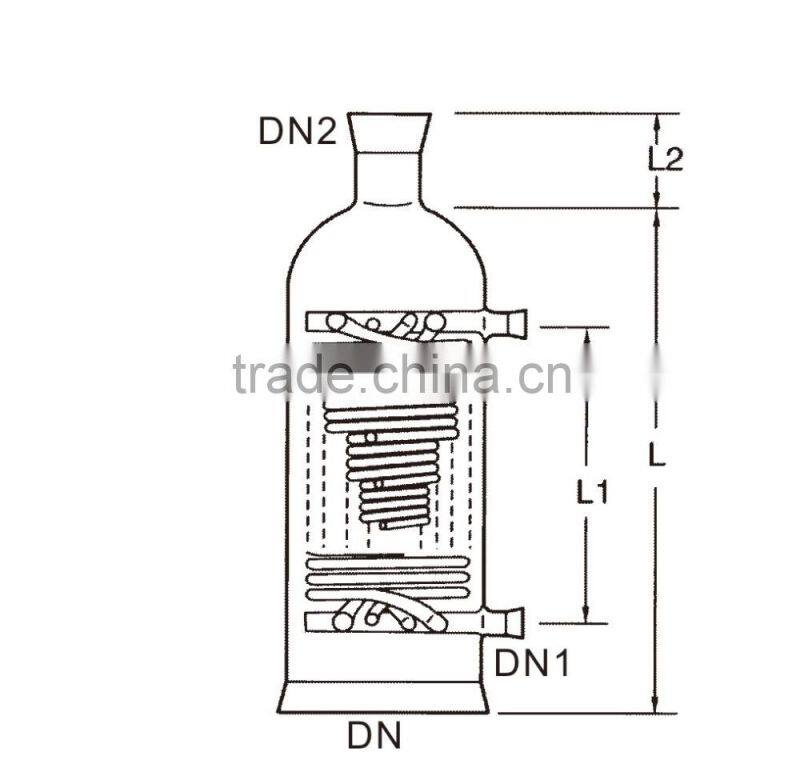 standard laboratory glassware condenser