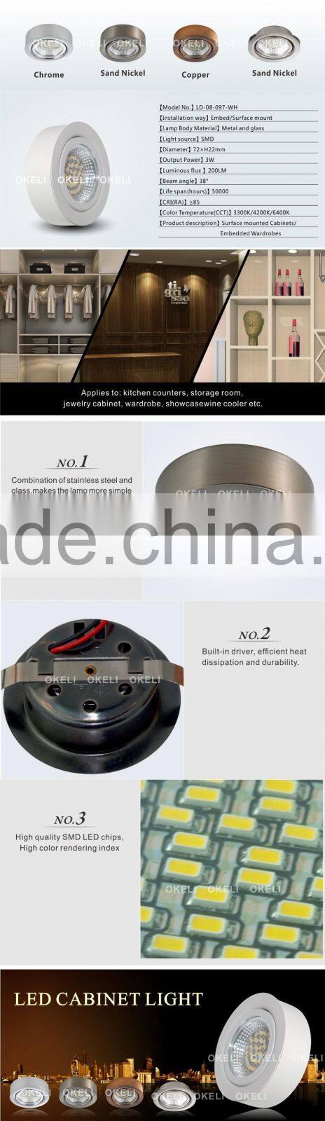 Hot Sale LED Inside Cabinet Lighting