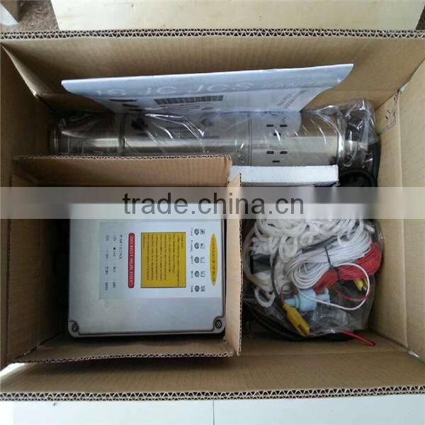 LUHENG 12V DC Submersible solar pump , solar water pump system for agriculture