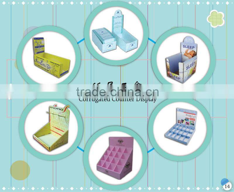 Cancer Relief Badge Display and collection Cardboard Display Boxes