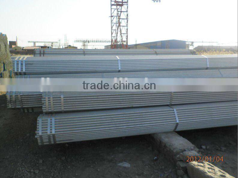 pre-galvanized round steel pipe