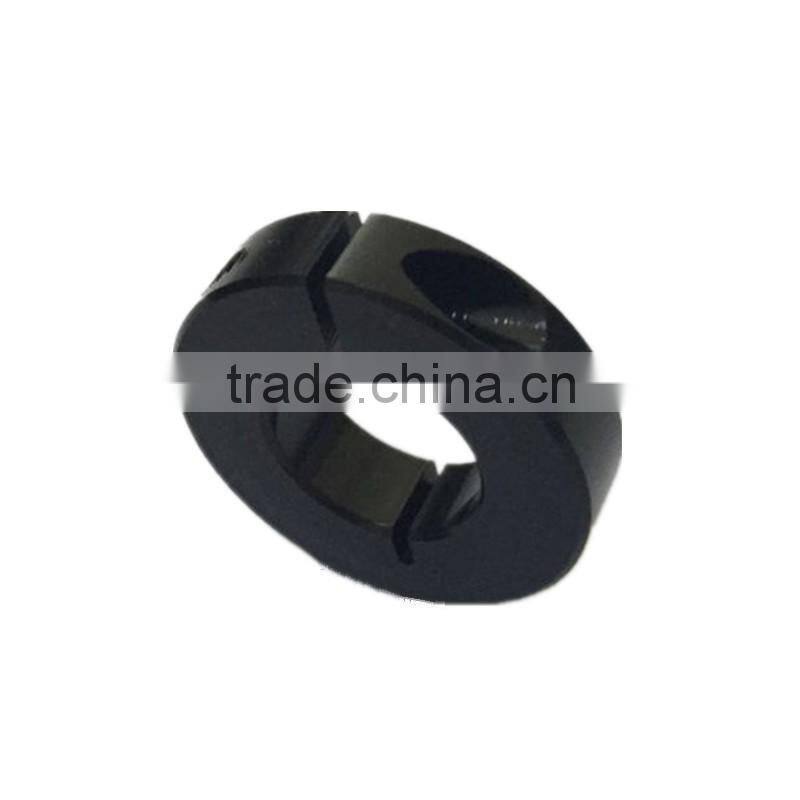 Black Anodized 1/2" ID Aluminum Clamping Shaft Collar