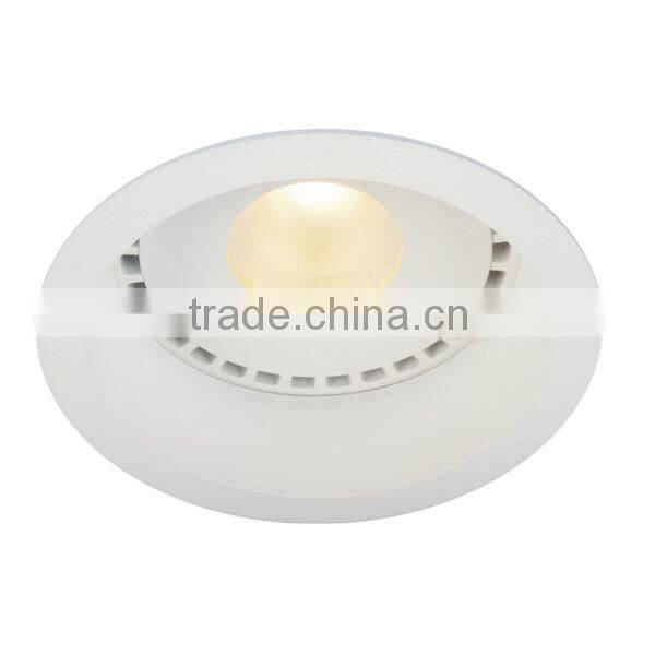 26W IP54 Fixed Anti-glare Round Recessed Aluminum high CRI led cob downlight