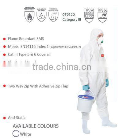 2015 new products disposable Coverall for industry