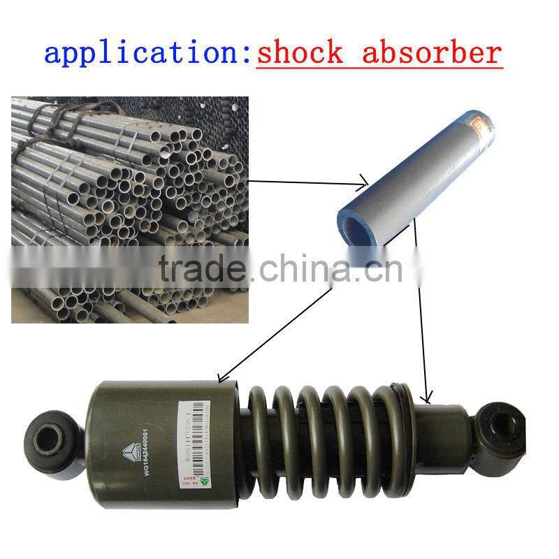 Cold rolled precision seamless steel pipes for shock absorber