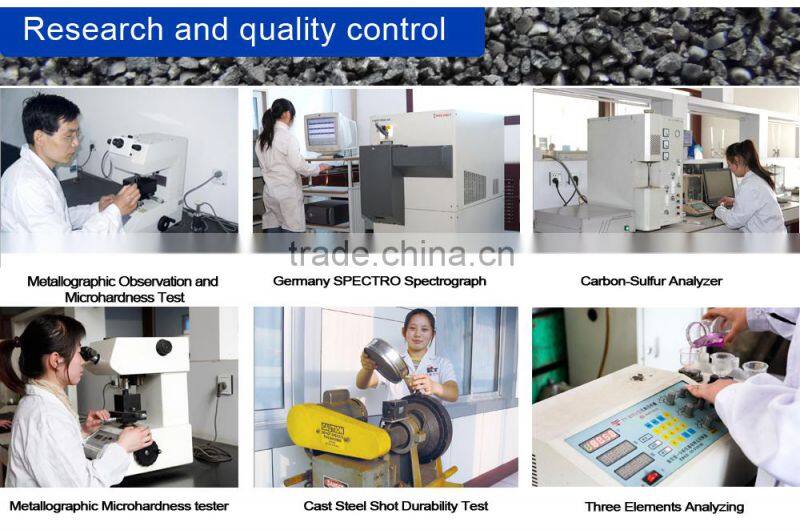 Steel Grit G120/0.2mm in abrasive for the bigest manufacturer of Kaitai