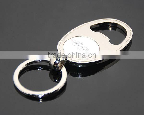 United States Custom Print Name Souvenir Ellipse Oval Metal Key Ring Beer Opener