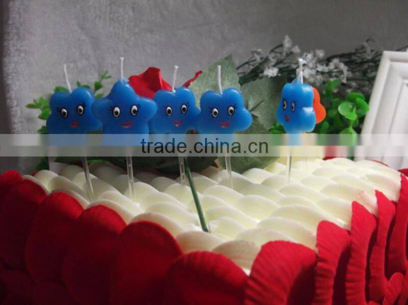 Cloud Star Moon shaped Fancy party birthday candles