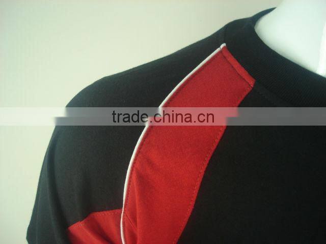 Wholesale Mens Comfortable Cheap Cotton T-shirt with Custom Emb Logo