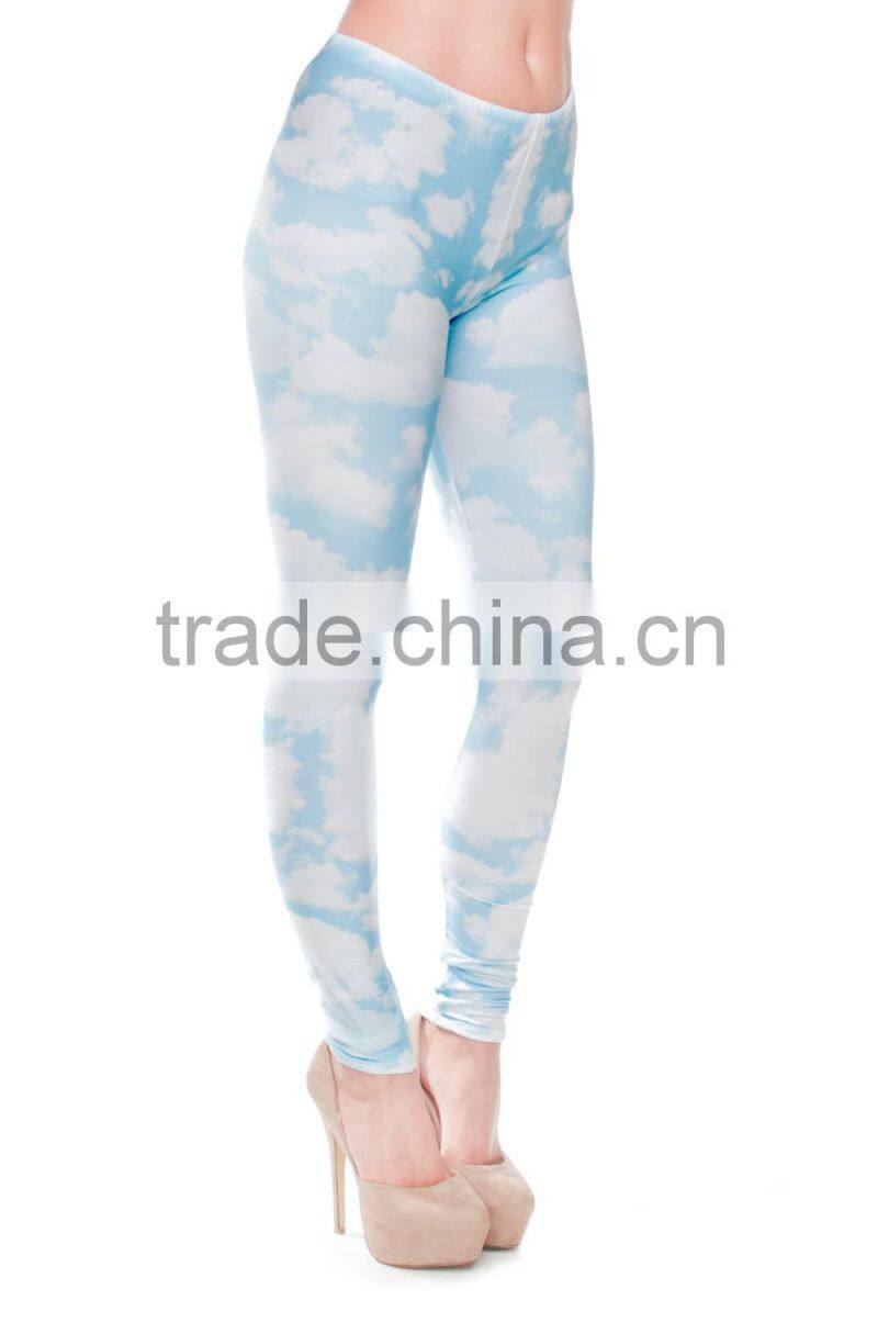 100% Brand New High Qyality Elastic Waist Band Stretchy girls leggings wholesale