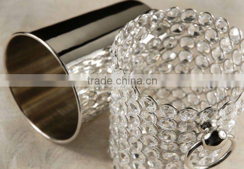 Ice Bucket, Small Wine Bucket, Crystal Wine Bucket