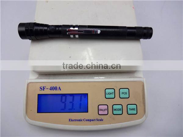 GS-8040 aluminum 3 led extending work power light led torch with magnet