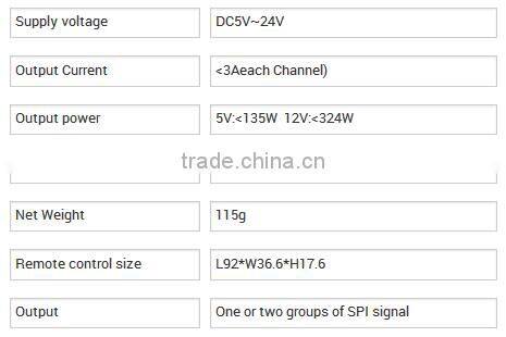Dream Color LED Controller/RF Dream Color LED Controller DC5V 12V 24V is optional