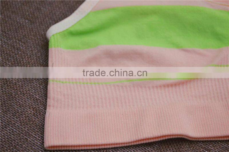 Sexy Seamless Sport Yoga Crop top young Children's Underwear