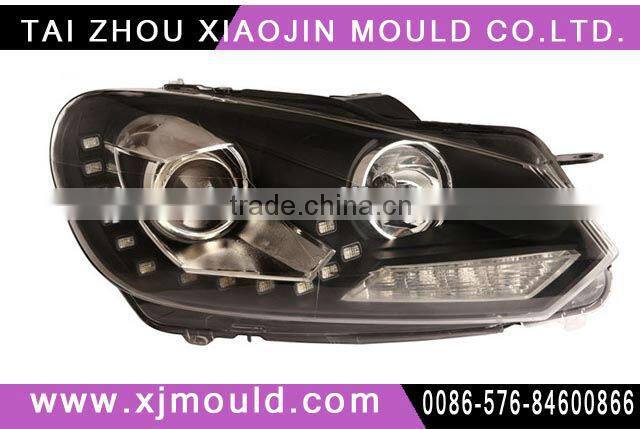 injection plastic auto headlamp/lamp/light moulding factory
