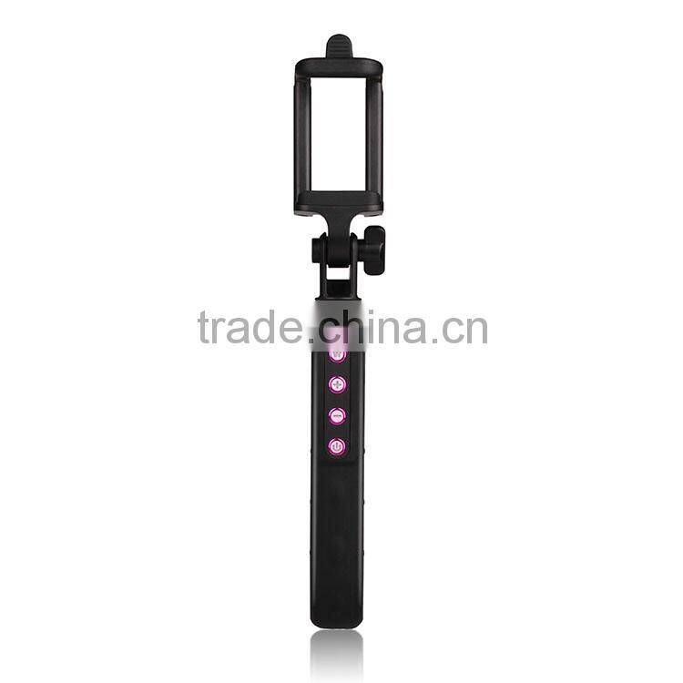 Mini Handheld Bluetooth Monopod selfie stick; With zoom in/out function; Bluetooth Chipset: Airoha 3.0; Max Load capacity: 1.0 k