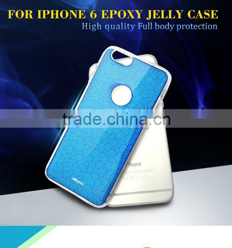 New Arrival Body Screen Protector epoxy gel Skin TPU case cover for Apple Iphone 5 5s,for samsung s4 s5