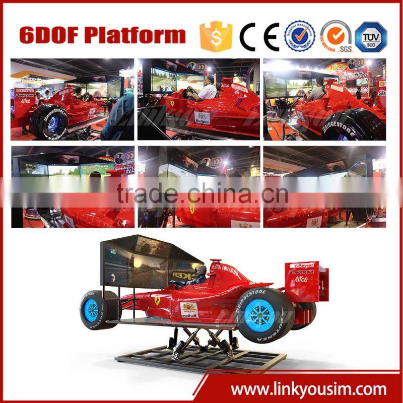 Fashion Modern 3d racing F1car games simulator racingcar ecu simulator