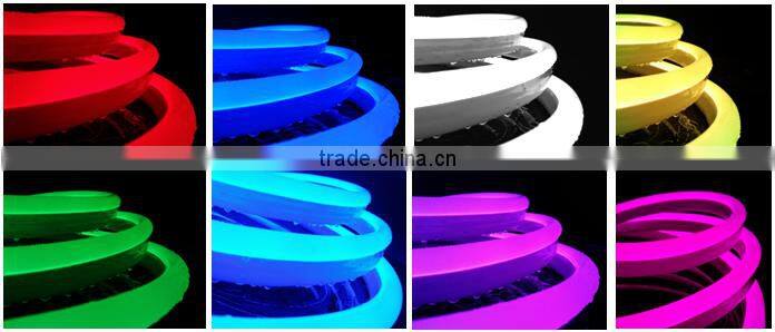 Super Bright 24V smd led neon light rgb led neon flex