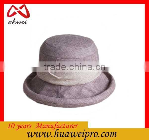 Bucket Hat Custom Woman Lady Quality Bucket Cap Manufacturer