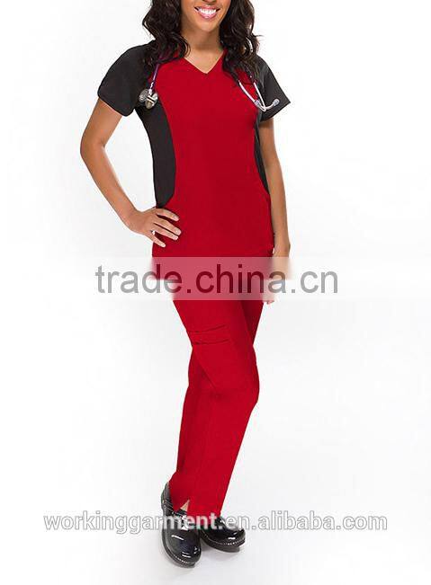 Fashion Basics Women's Flex Set Nurse Hospital Uniform/Medical Scrubs