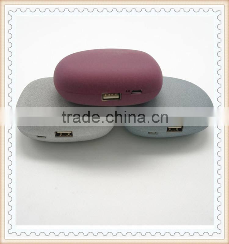 Stone shape laptop power bank, case power bank, built in cable power bank price of biometrics fingerprint scanner