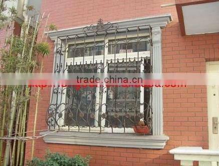 Top-selling wrought iron outdoor garden window fence