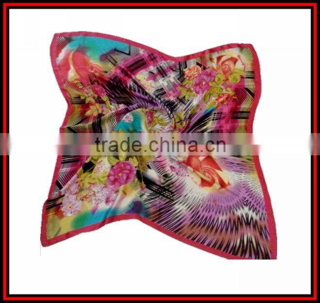 square silk scarf