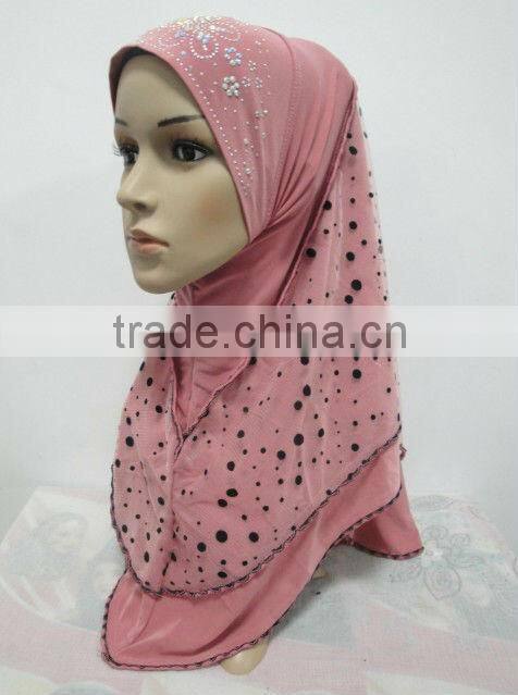 H140 latest 2 layers muslim hijab