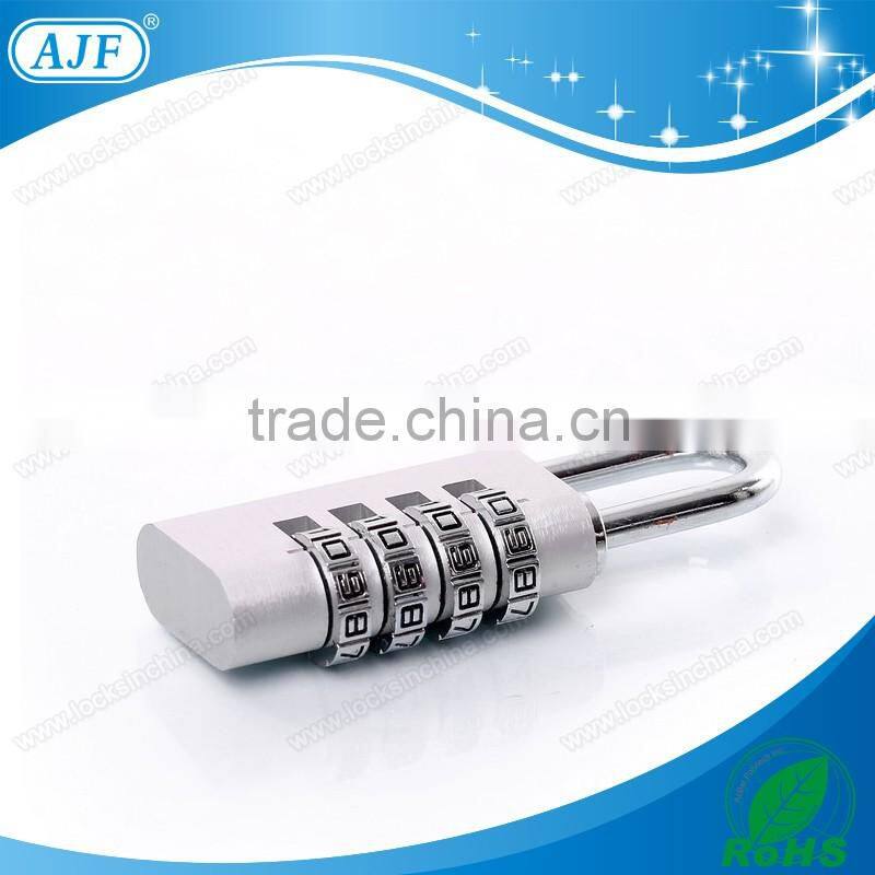 AJF High quality and hot selling 4 digits square aluminium cipher lock, digital combination lock