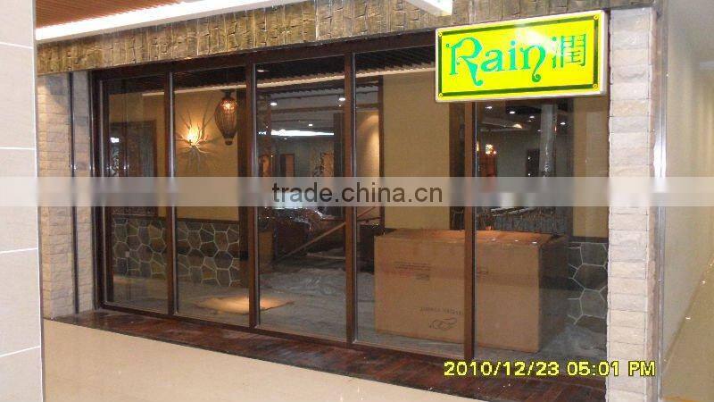 Aluminum profile windows grill design