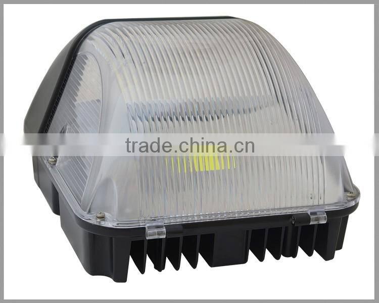 UL DLC IP65 50W LED Wall Pack with 5 Years Warranty for Outdoor Using