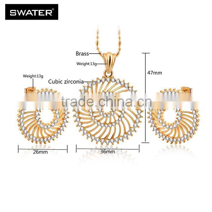 Fine Jewelry Wholesale Gold Stainless Steel Set Jewelry