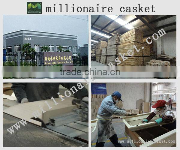 Cheap cremation bier casket and coffin