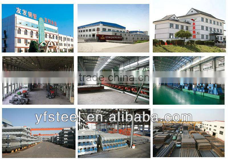 rigid galvanized mild carbon steel pipe manufacturer by LGJ
