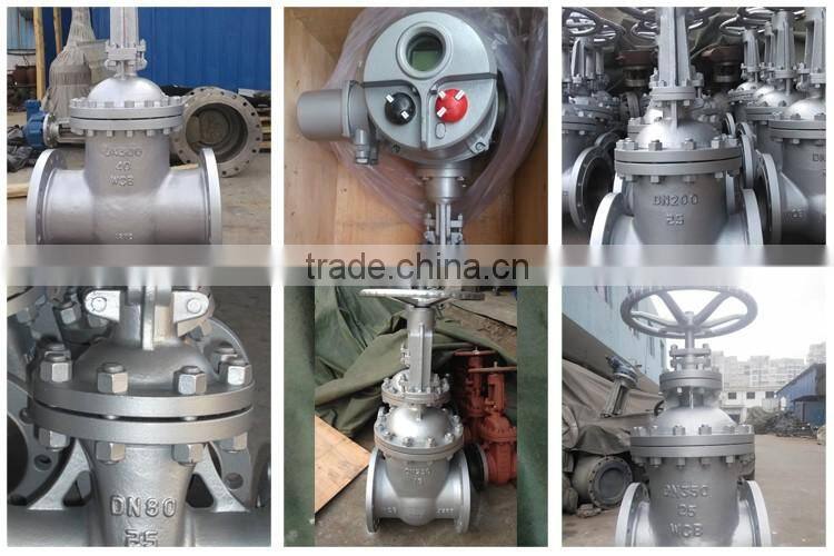 Manual Industrial Carbon Steel Stem Gate Valve With High Pressure