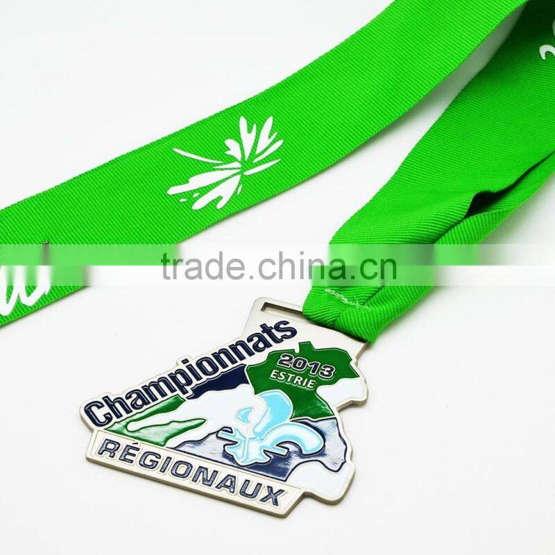 Manufactory produce hard enamel medals for championnats