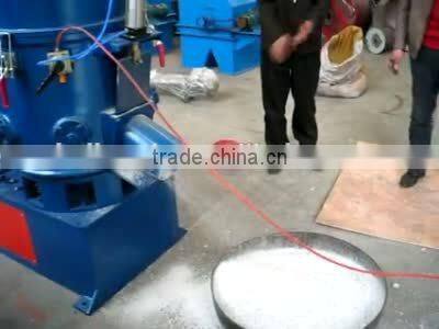 large capacity used ldpe agglomerates machine from China supplier