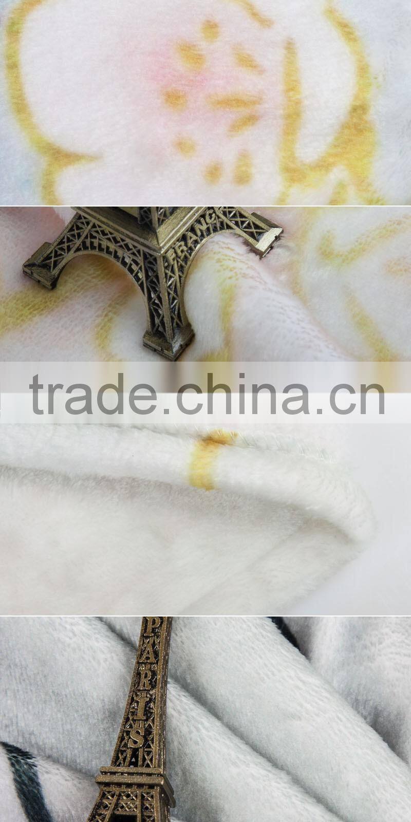 printable fashionable comfortable sublimation digital printing fleece blanket