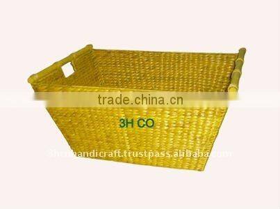 2015 New Product Seagrass Basket For Home Decoration And Furniture
