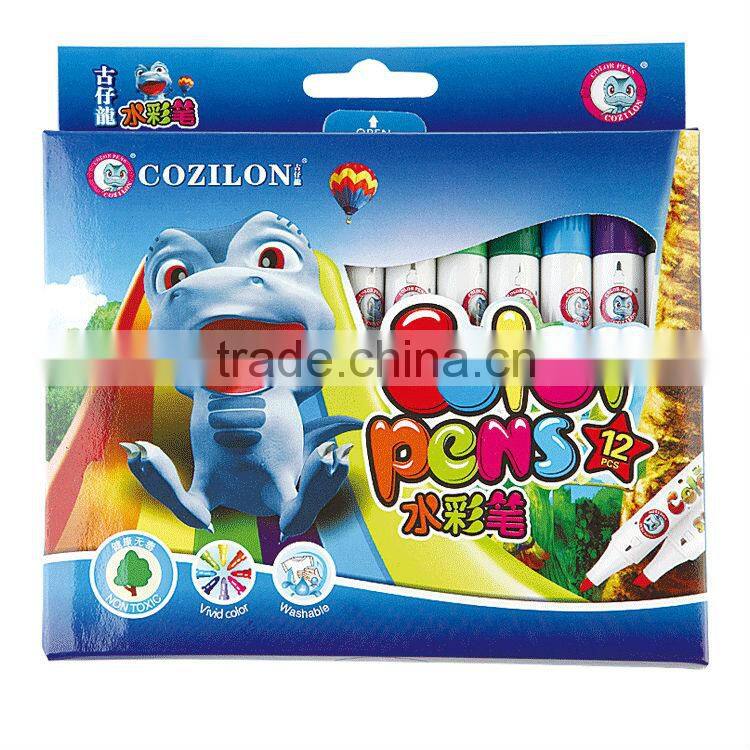 Double sides water based color marker item # 619