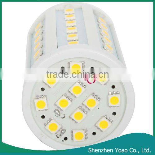 220 10W 3000-3500K Patch E27 LED Corn Light Warm White