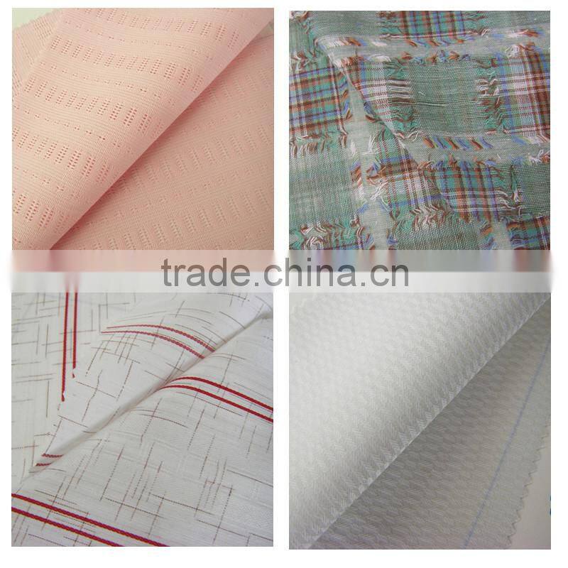 wholesale 100%cotton plaid shirt fabric of yarn dyed