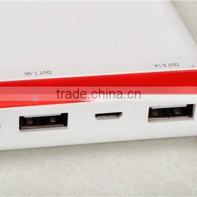 Stylish 6600mAh Outdoor Charger Power Bank - Mobile Phone Accessory